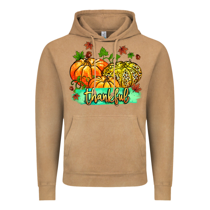 Thankful Pumpkins With Glitter Vintage Hoodie by MaliasSmallBusiness | Teevron