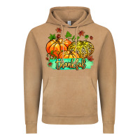 Vintage Camel thankful pumpkins with glitter Vintage Hoodie - MaliasSmallBusiness