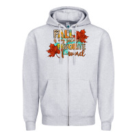 Heather Grey fall is my second favorite f word Zipper Hoodie - CowGirlArtShop