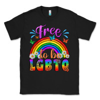 Black Western Free To Be Lgbtq Classic Tee - BundleAndBundleShop