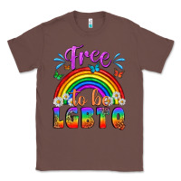 Chestnut Western Free To Be Lgbtq Classic Tee - BundleAndBundleShop