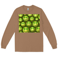 Toasted Coconut st. patrick's day lucky face Long Sleeve Tee - RanaPortraitStore
