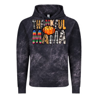 Cloud Black Thankful Mama Vintage Hoodie - MaliasSmallBusiness