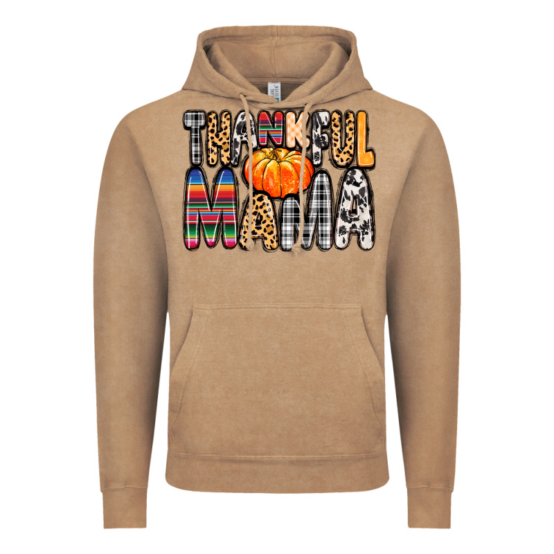Thankful Mama Vintage Hoodie by MaliasSmallBusiness | Teevron