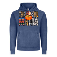 Vintage Denim Thankful Mama Vintage Hoodie - MaliasSmallBusiness