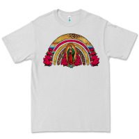 Dove Grey lady of guadalupe rainbow Premium Tee - Jasminsmagicworld