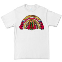 White lady of guadalupe rainbow Premium Tee - Jasminsmagicworld