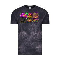Cloud Black Mardi Gras afro gnomies Vintage Tee - BundleAndBundleShop
