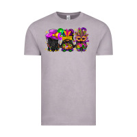 Vintage Zinc Mardi Gras afro gnomies Vintage Tee - BundleAndBundleShop