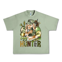 Oil Green Egg Hunter Urban Heavy Tee - BundleAndBundleShop