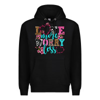 Black love more worry less olivia Premium Hoodie - OliviaCreatesArt