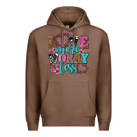 Chestnut love more worry less olivia Premium Hoodie - OliviaCreatesArt