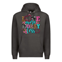 Smoke love more worry less olivia Premium Hoodie - OliviaCreatesArt