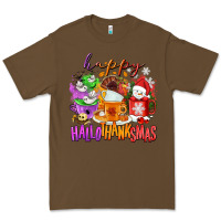 Cacao Happy Hallothanksmas coffee cups Premium Tee - NancyCooperArtShop
