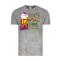 Cloud Rock Mardi Gras and beer Vintage Tee - BundleAndBundleShop