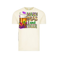 Vintage Arctic Mardi Gras and beer Vintage Tee - BundleAndBundleShop