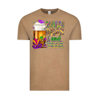Vintage Coffee Mardi Gras and beer Vintage Tee - BundleAndBundleShop