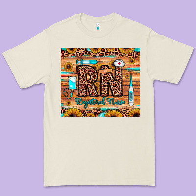 Rn Registered Nurse Premium Tee Designed By Jahusdesignshop