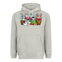 Moon Dust christmas snowman coffee cups Heavyweight Hoodie - OliviaCreatesArt
