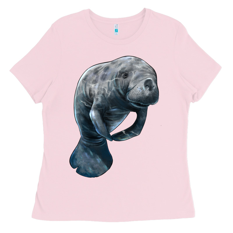 Manatee Illustrations Ladies Tee by LillyAllenDesigns | Teevron