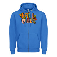 True Royal fall vibes Zipper Hoodie - CowGirlArtShop