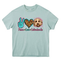 Arona peace love labradoodle Heavy Core Tee - Jasminsmagicworld