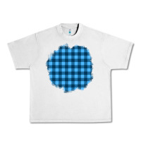 Lunar Rock Winter Tartan Patch Urban Heavy Tee - BundleAndBundleShop