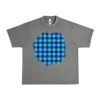 Tornado Winter Tartan Patch Urban Heavy Tee - BundleAndBundleShop