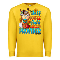Lemon Half coffee half daycare provider Premium Sweatshirt - FaDigitalArtStudio