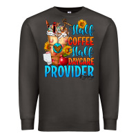 Smoke Half coffee half daycare provider Premium Sweatshirt - FaDigitalArtStudio