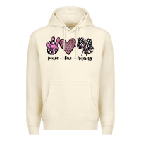 Sandshell peace love racing Premium Hoodie - JahusDesignShop