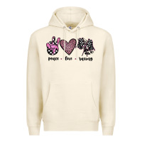 Tofu peace love racing Premium Hoodie - JahusDesignShop