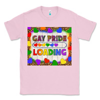 Bubblegum Pink Gay Pride Loading LGBTQ Tumbler Classic Tee - BundleAndBundleShop