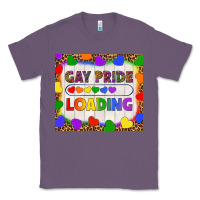 Lavender Gay Pride Loading LGBTQ Tumbler Classic Tee - BundleAndBundleShop