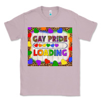 Lilac Gay Pride Loading LGBTQ Tumbler Classic Tee - BundleAndBundleShop