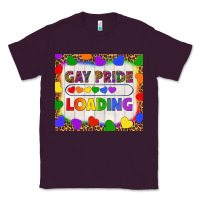 Plum Gay Pride Loading LGBTQ Tumbler Classic Tee - BundleAndBundleShop