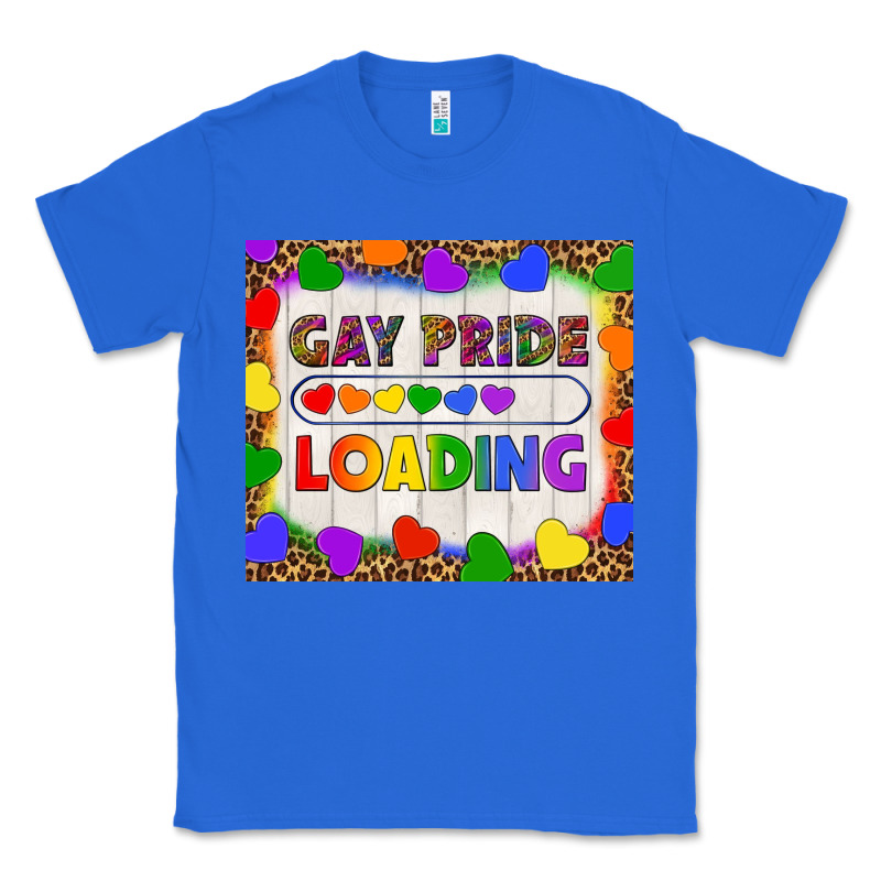 Gay Pride Loading Lgbtq Tumbler Classic Tee by BundleAndBundleShop | Teevron