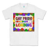 White Gay Pride Loading LGBTQ Tumbler Classic Tee - BundleAndBundleShop