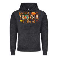 Vintage Black grateful thankful and blessed Vintage Hoodie - MaliasSmallBusiness