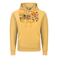 Vintage Mustard grateful thankful and blessed Vintage Hoodie - MaliasSmallBusiness