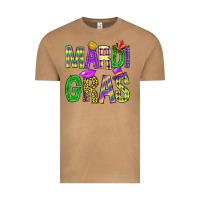 Vintage Camel Mardi Gras Carnaval Mask With Fleur De Lis Vintage Tee - BundleAndBundleShop