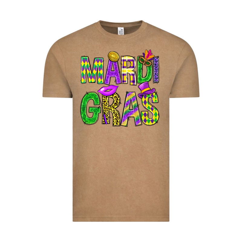 Mardi Gras Carnaval Mask With Fleur De Lis Vintage Tee by BundleAndBundleShop | Teevron
