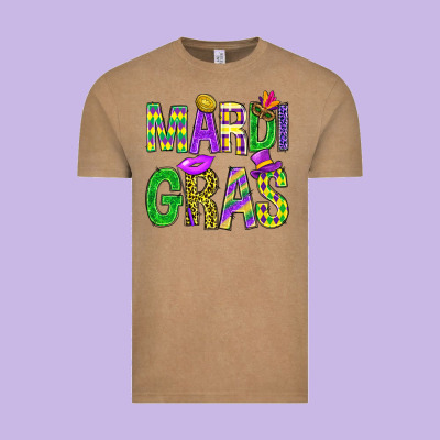 Mardi Gras Carnaval Mask With Fleur De Lis Vintage Tee Designed By Bundleandbundleshop