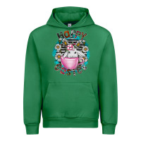 Emerald Happy Easter Urban Hoodie - CowhideDigitalArt