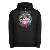 Pigment Black Happy Easter Urban Hoodie - CowhideDigitalArt