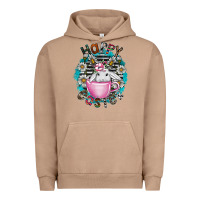 Pigment Burro Happy Easter Urban Hoodie - CowhideDigitalArt