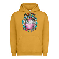 Pigment Peanut Butter Happy Easter Urban Hoodie - CowhideDigitalArt