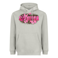 Moon Dust Survivor Breast Cancer Heavyweight Hoodie - FaDigitalArtStudio