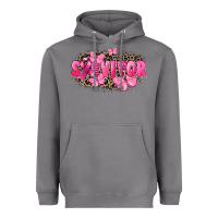 Storm Survivor Breast Cancer Heavyweight Hoodie - FaDigitalArtStudio