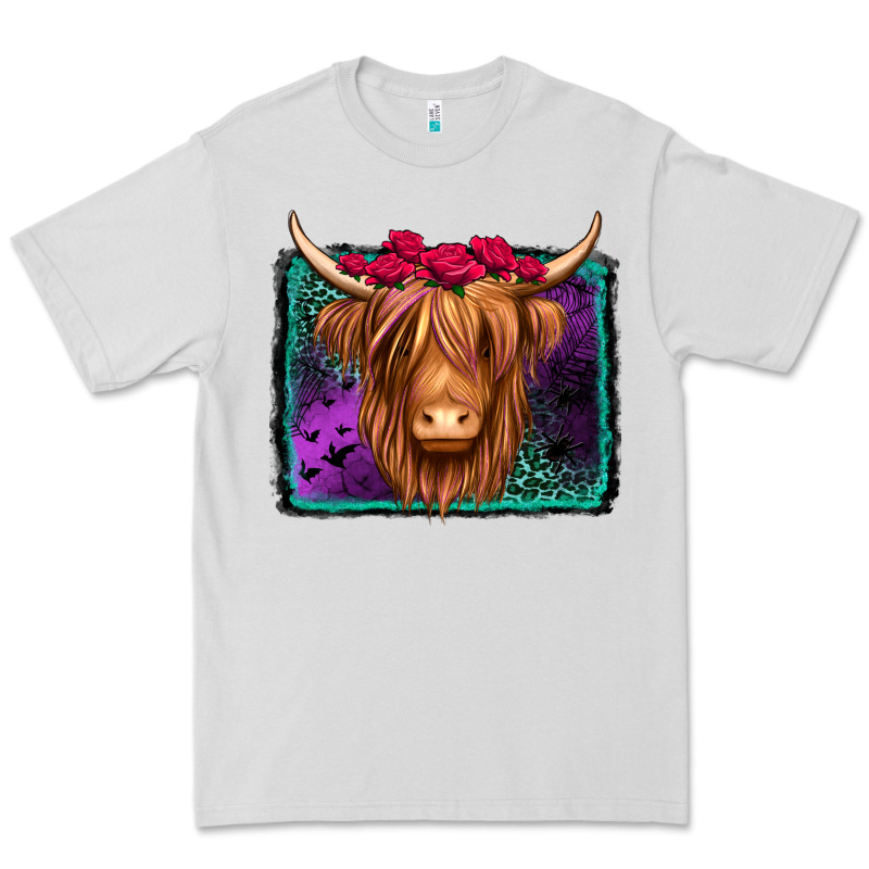 Halloween Highland Cow Premium Tee by Jasminsmagicworld | Teevron